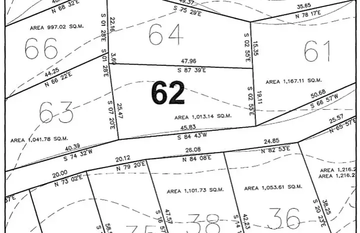 Plano de lotes del desarrollo Campa Vista en Trujillo