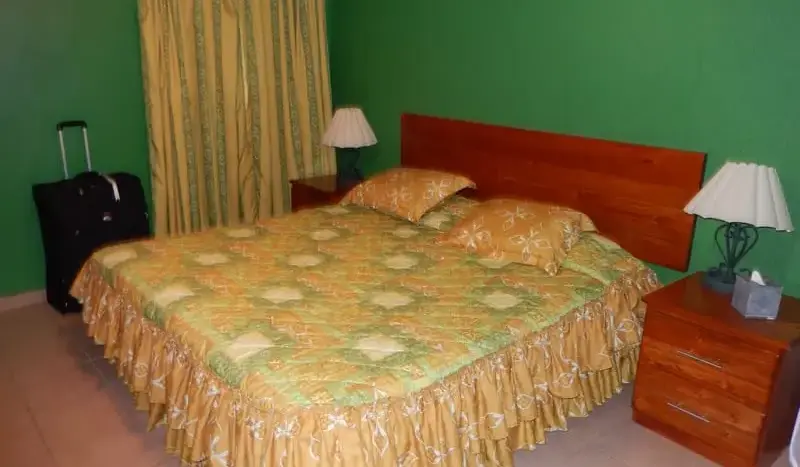 Habitación principal de la villa en Palma Real, La Ceiba