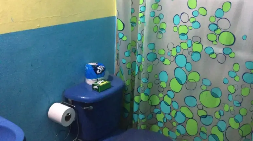 Bathroom of the house in Colonia Bella Vista, Puerto Cortes