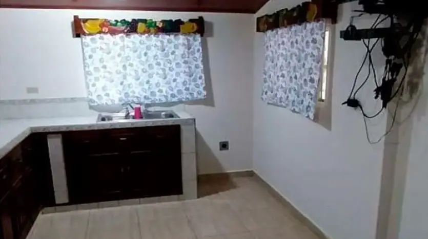 Kitchen of the house in El Chimbo, Santa Lucia