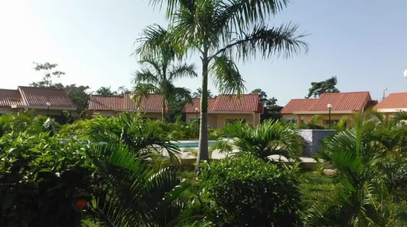 Villas y palmeras en Trujillo Beach Eco-Development
