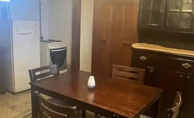 Dining area with kitchen in an apartment in Puerto Cortes
