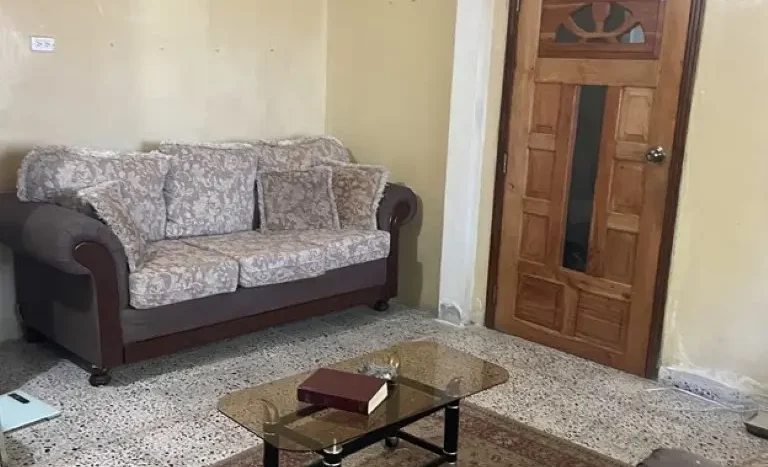 Furnished living room in an apartment in Puerto Cortes