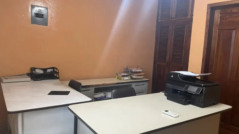 Office with printer in the building in Puerto Cortes