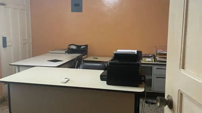 Office with desks in the building in Puerto Cortes