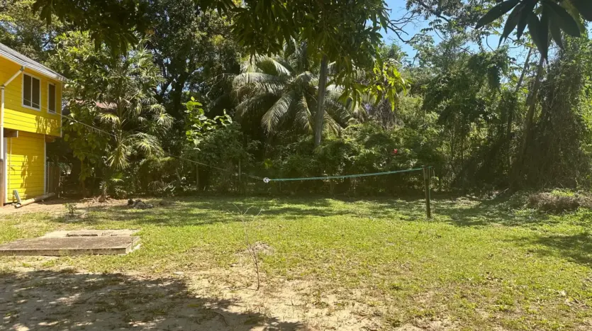 Open lawn next to the cabana with room for a second home